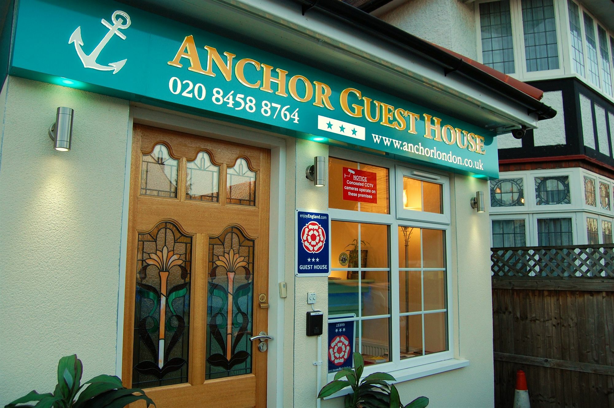 Anchor Guest House Londen Buitenkant foto